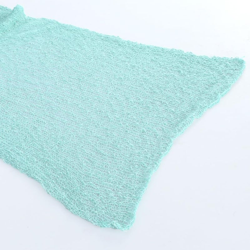 Newborn Photography Wrap Stretchy Baby Photo Shoot Prop Long Stretch Fabric - Image 5