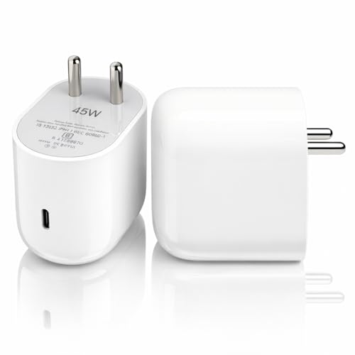 SHOQU Google 45W PPS Type C Power Charger Adapter for Google Pixel 10 (Pro/Pro XL/Fold) 9a/9 Pro/9 Pro XL/8a/8/7/6/Phone 3a Lite & Laptop, Tablet, Slate, Chromebook & More | 30W Quick Charging USB-C Adaptor - Image 1