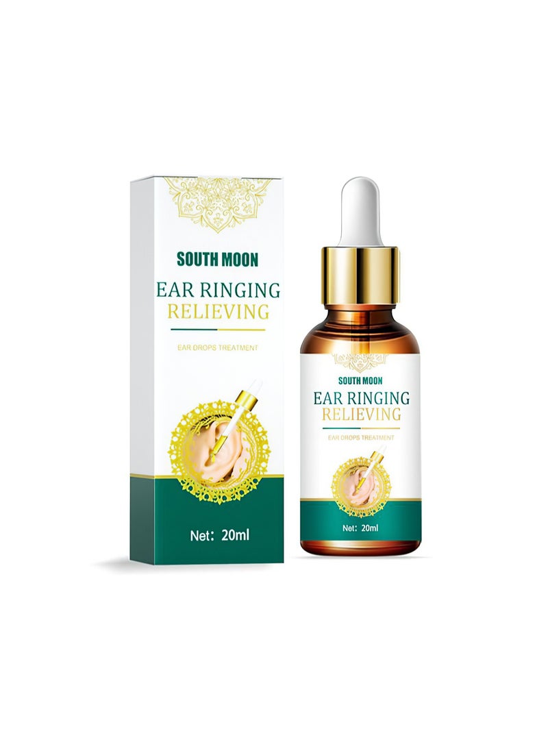 SOUTH MOON Tinnitus Relief and Remedies, Tinnitus Symptoms Natural Treatment, Ear Ringing Relieving  - Image 1