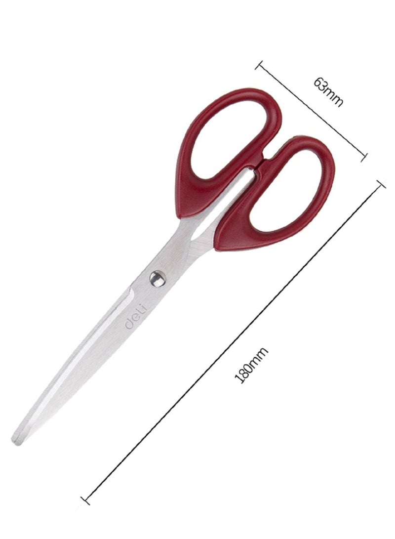 Deli office Scissor E6009 7" 180mm - Image 3