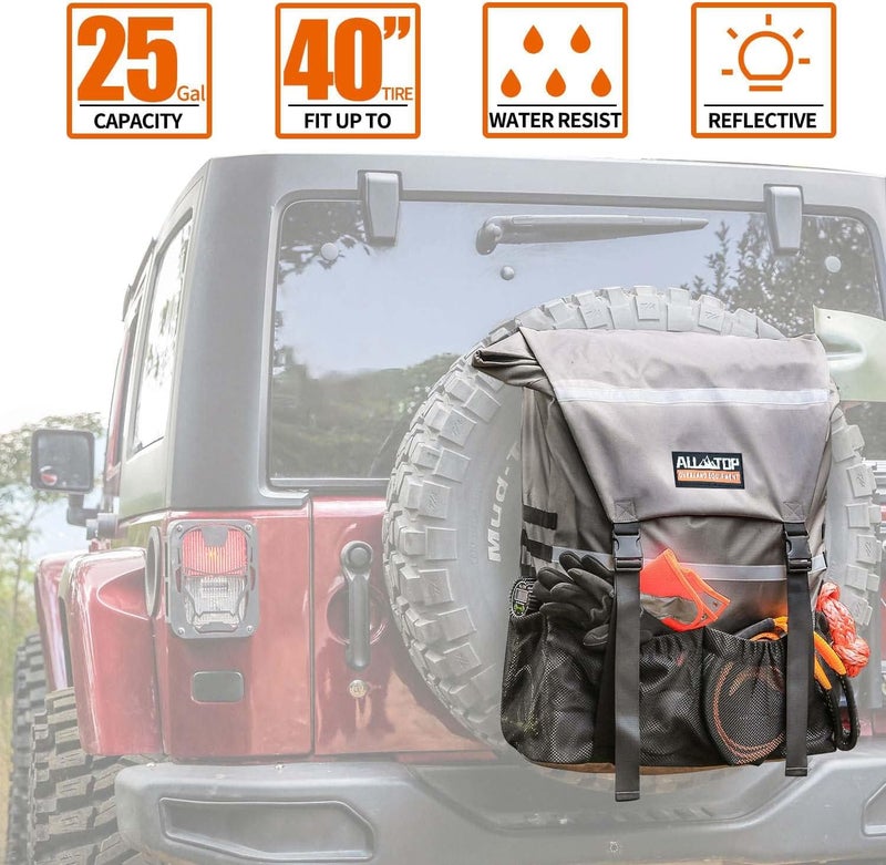 ALL-TOP Heavy Duty Spare Tire Trash Bag - Image 2