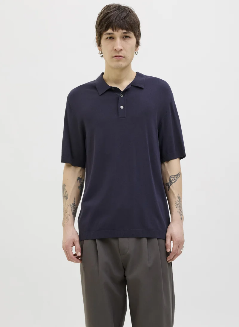 جاك اند جونز Knitted Polo