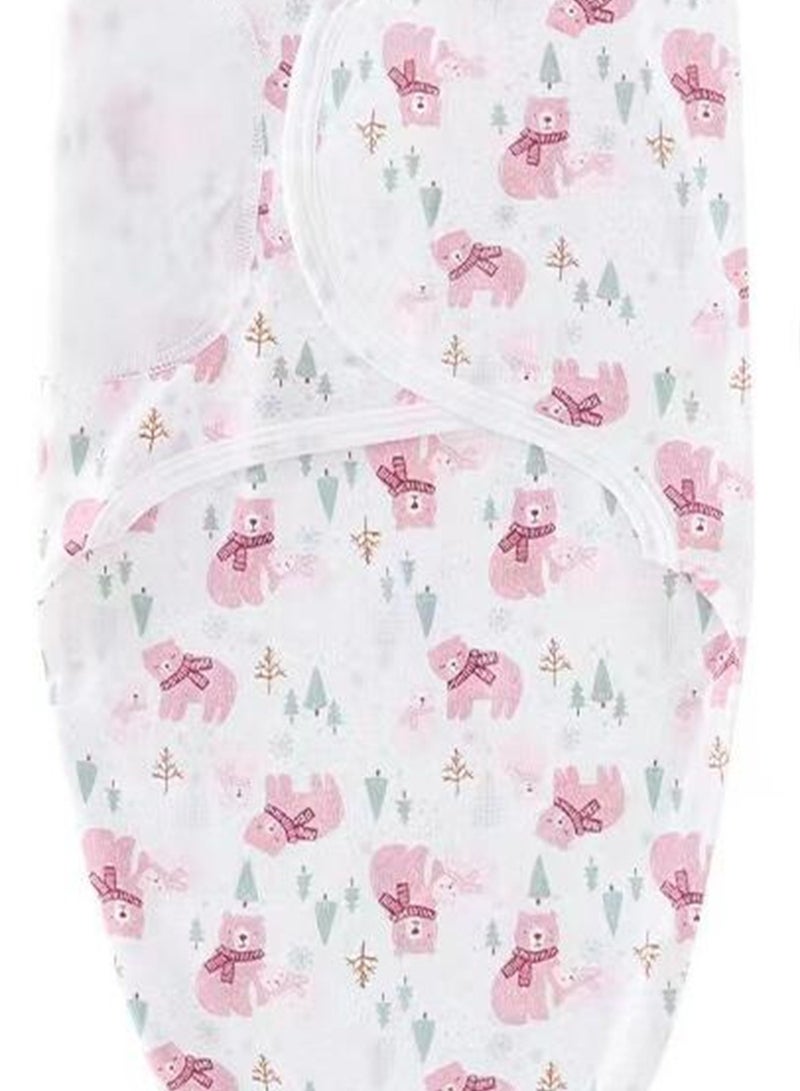 Newborn swaddle comfortable sleeping bag with hood set delivery room swaddle - Image 3