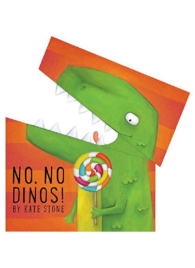 Piggy Toes Press No, No Dinos! Peek & Counting Book 38888