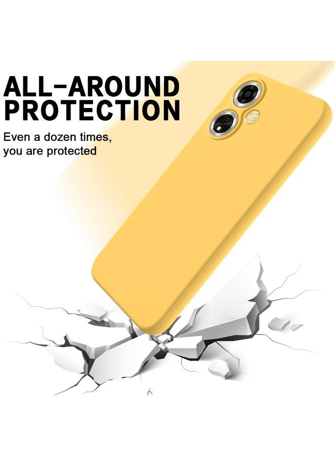 اس-توب جراب لهاتف OPPO A59 / A2 مصنوع من السيليكون السائل المقاوم للصدمات بلون نقي - Image 3