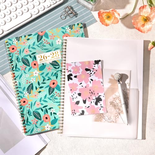 Feteulo 2026-2028 Monthly Planner - July 2026 - June 2028, 2 Year Monthly Calendar 2026-2028, 9" × 11" Calendar Monthly Planner, 24 Months, Tabs, Back Pocket, Twin-Wire Binding, Note Pages - Image 5