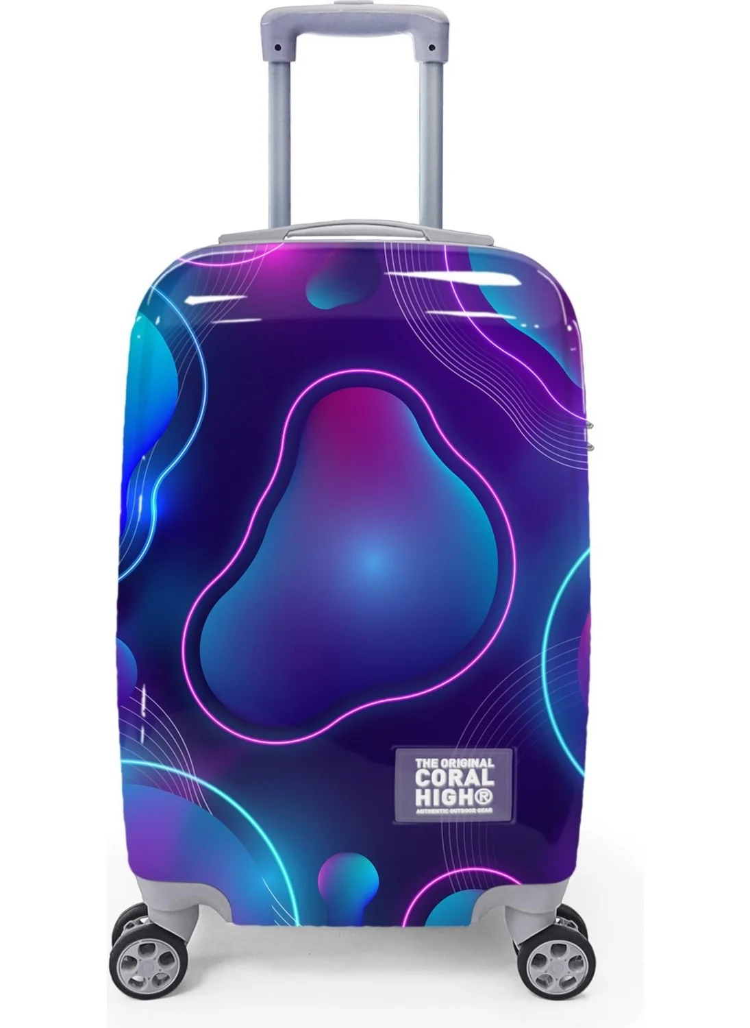 CORAL HIGH Colorful Patterned Cabin Size Suitcase (50CM) 16532