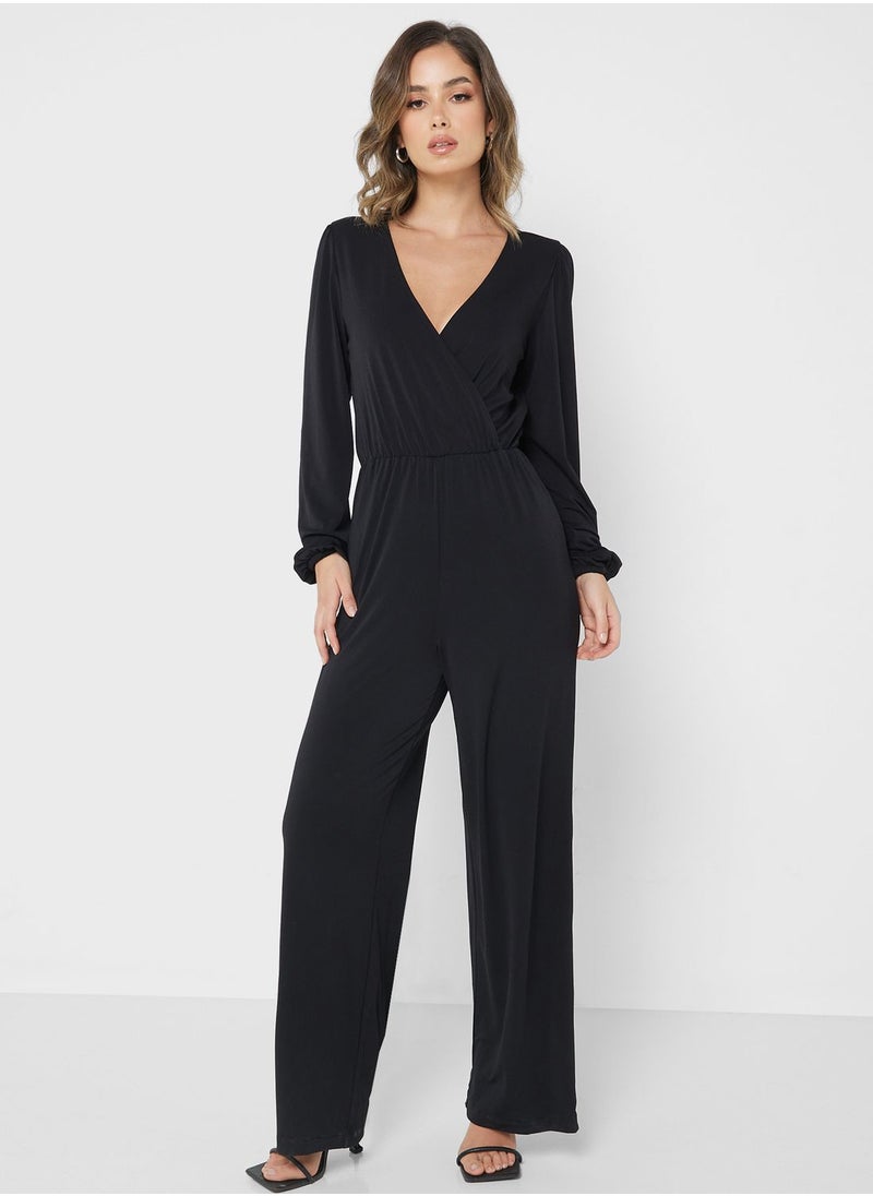 Surplice Neck Jumpsuit - pzsku/Z108D2E902B5FC03D5D80Z/45/_/1702342099/18dfb994-984f-4a0c-b7da-0b8aa078f911