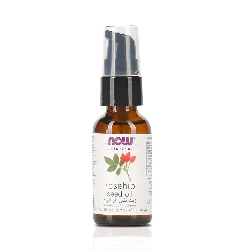 NOW Rosehip Seed Oil – Pure Cold-Pressed Facial Oil