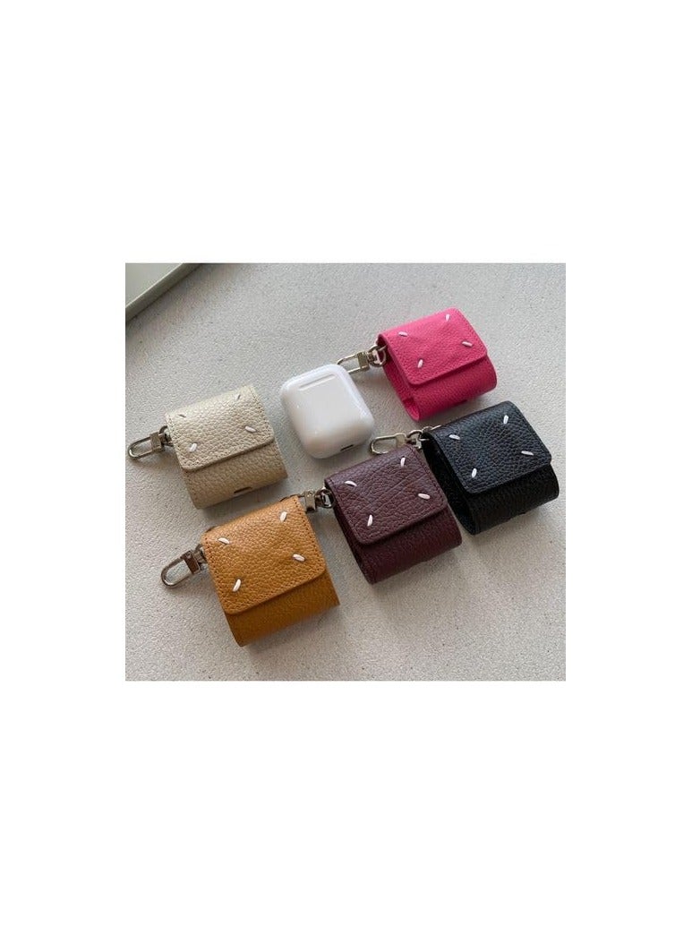 Wonderful case for elegant small bag headphones, made of imported high quality faux leather  - Image 5