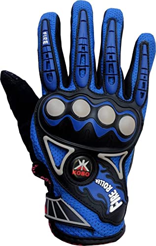 Kobo Imported Bike Glove with Finger and Nuckle Protection - Image 4