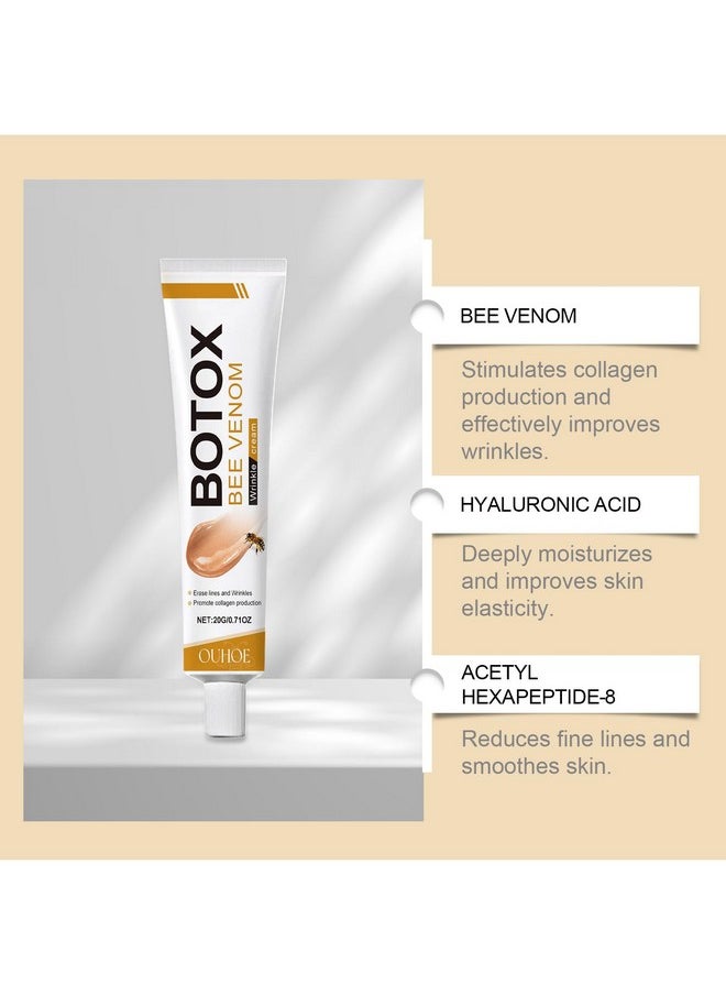 Deuiosna Deuiosna Botox Bee Venom Wrinkle Removal Cream, Bee Venom Anti-Wrinkle Firming Cream,Moisturizing, Lifting & Recovery - All Skin Types - Anti-Aging 2bottle  - Image 2