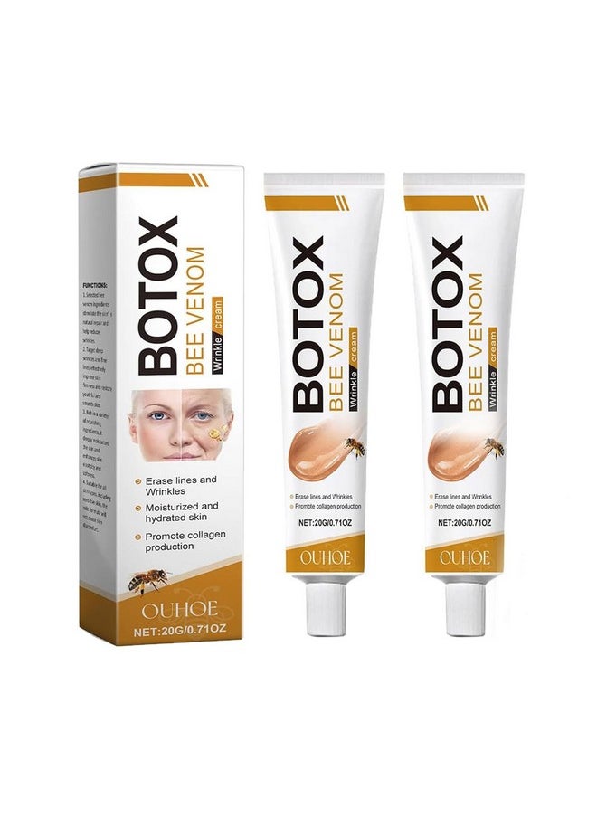 Deuiosna Deuiosna Botox Bee Venom Wrinkle Removal Cream, Bee Venom Anti-Wrinkle Firming Cream,Moisturizing, Lifting & Recovery - All Skin Types - Anti-Aging 2bottle  - Image 1