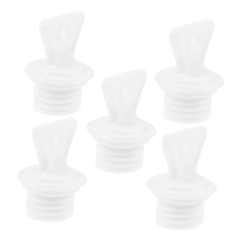 5pcs Plastic Leakproof Hot Water Bottle Replacement Caps Sealing Stoppers for Cold Therapy - Image 2