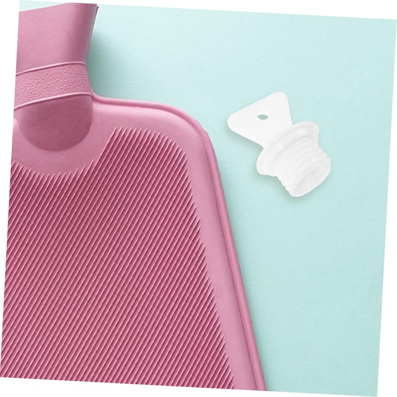 5pcs Plastic Leakproof Hot Water Bottle Replacement Caps Sealing Stoppers for Cold Therapy - Image 5