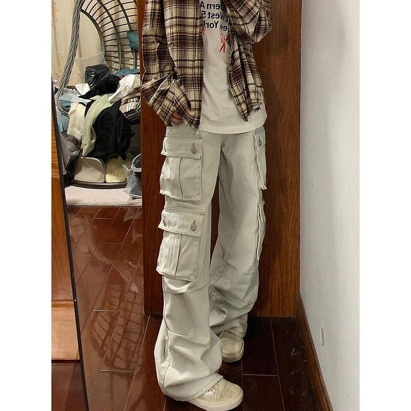 Unisex Classic Denim Jeans Loose Fit Daily Outdoor Wear - Image 1
