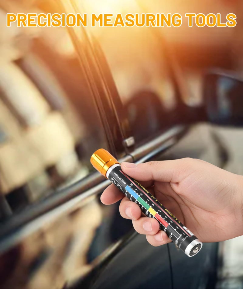 AGMITRAKA Car Paint Tester, 2-Piece Thickness Gauge Meter, Includes 1 DFT Meter for Paint Thickness and 1 Lanyard, Coating Thickness Gauge for Accurate Paint Measurement ﻿ - Image 5