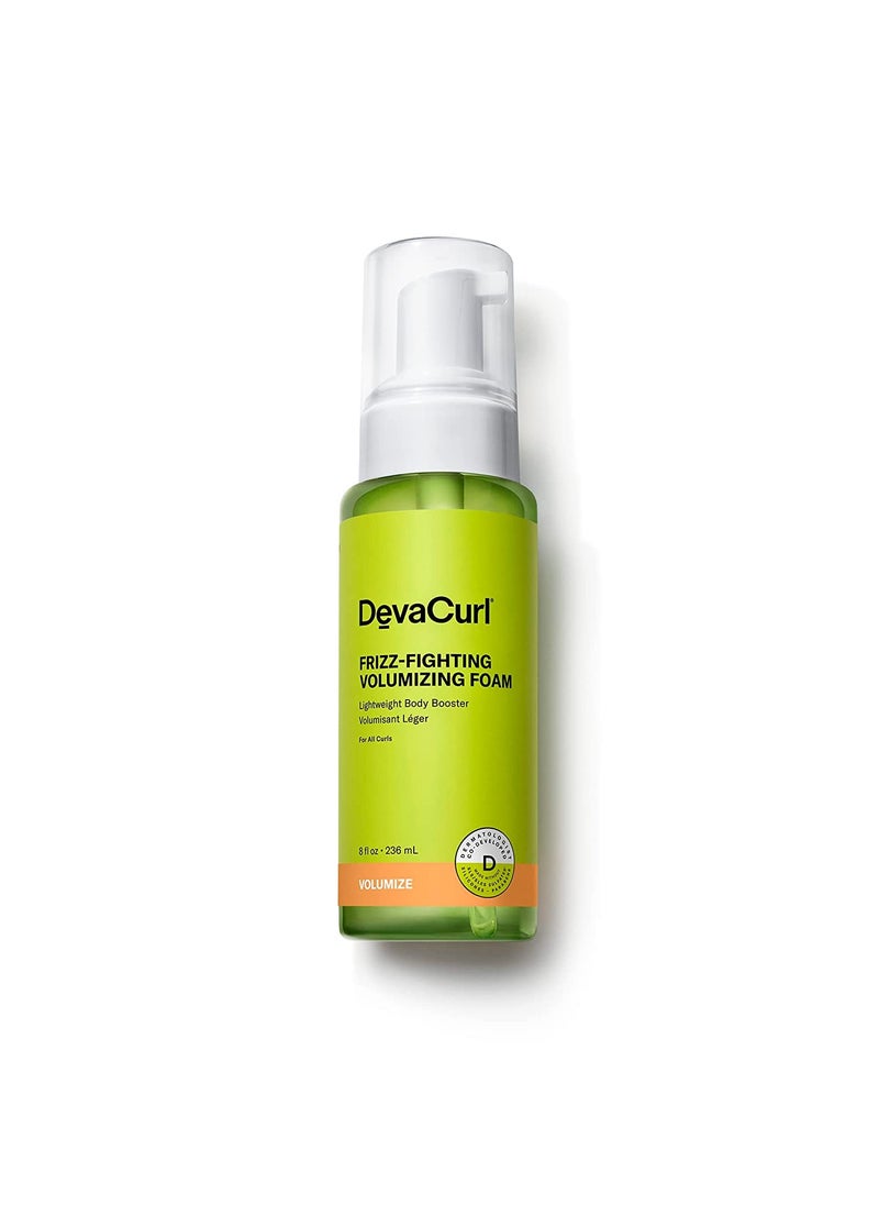 DevaCurl DevaCurl FrizzFighting Volumizing Foam Lightweight Body Booster  Adds Volume and Fullness  Up To 48 Hours Humidty Resistance  All Waves Curls and Coils  - Image 1