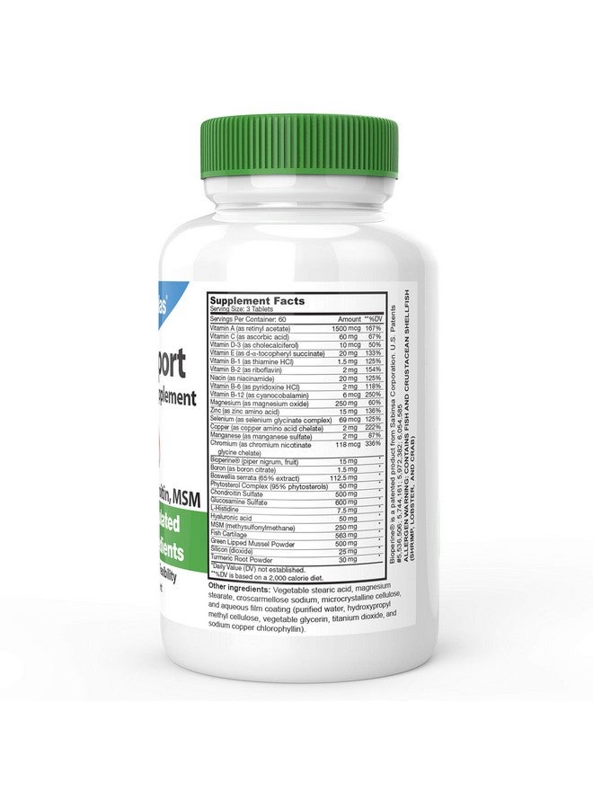 دي آر فورميولاز مكملات دعم المفاصل من DrFormulas للرجال والنساء | جلوكوزامين كوندرويتين MSM (ميندامين) 60 يومًا - Image 2