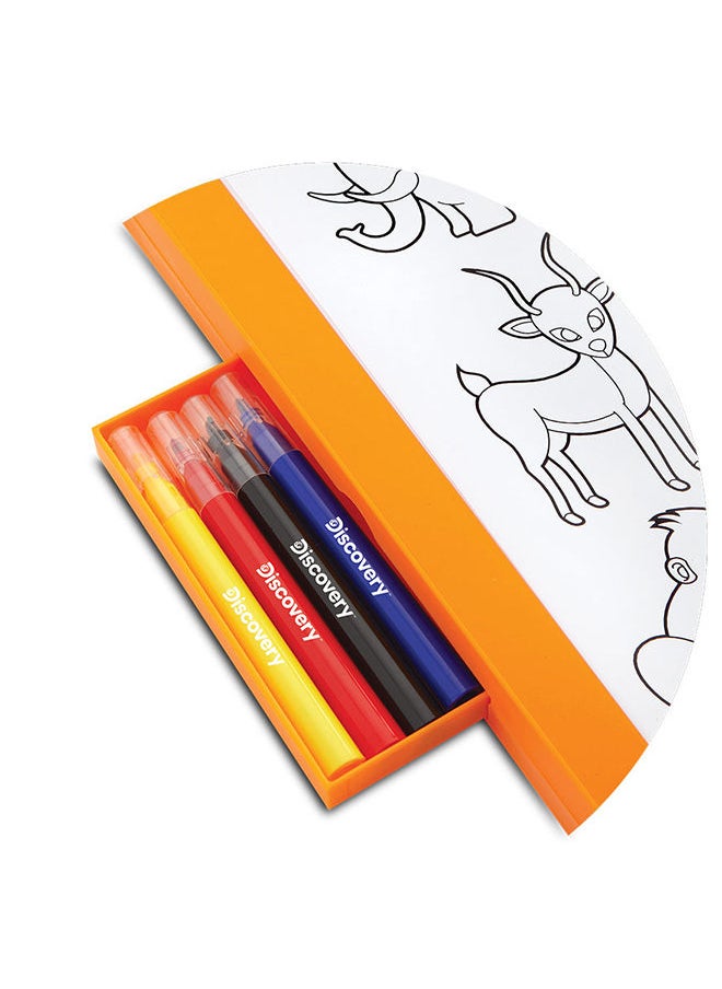 Discovery LED Tracing Board Tablet STEM Toy 26 piece Set Drawing Board for Kids 3+ Years  - Image 3