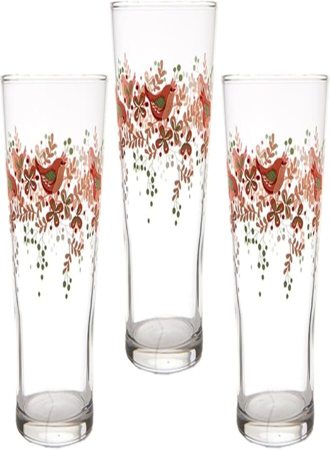 LAV JOY Glass/Decala Print 3872/3 Pcs/Elegant design, Trusted Brand, Attractive shape