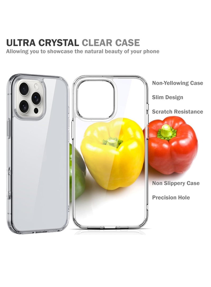 BORTONY iPhone 16 Pro Max Case 6.9 inch Soft Clear TPU Non-Yellowing iPhone 16 Pro Max Cover Anti-Scratch Shockproof Protective Case Compatible with iPhone 16 Pro Max - Image 5