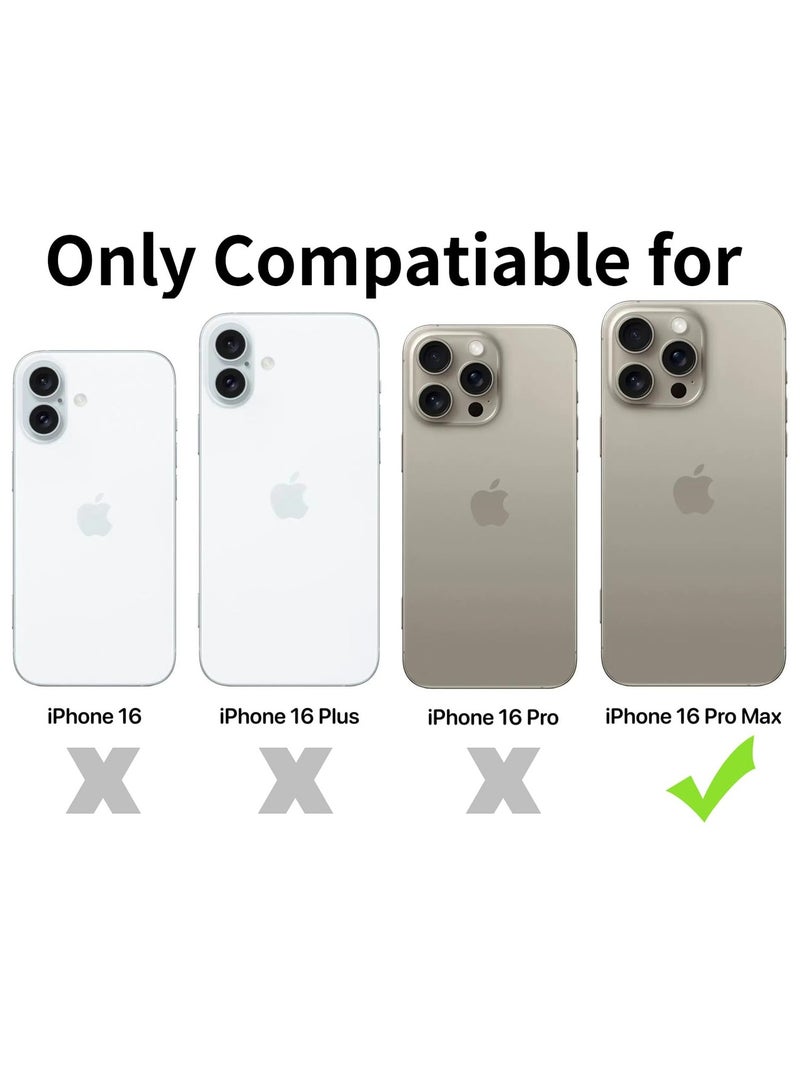 BORTONY iPhone 16 Pro Max Case 6.9 inch Soft Clear TPU Non-Yellowing iPhone 16 Pro Max Cover Anti-Scratch Shockproof Protective Case Compatible with iPhone 16 Pro Max - Image 2