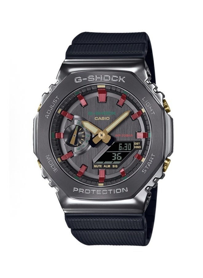 CASIO G-Shock Metal Covered Octagonal Analog-Digital Watch GM-2100CH ...