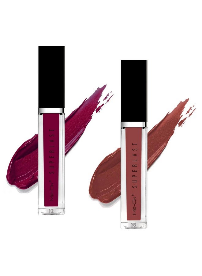 ME-ON Superlast Lip Gloss (Shade 12 & 18)