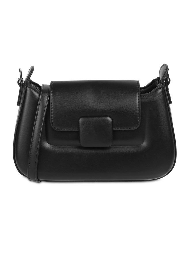 Mochi Women Black Sling Bag (66-214) - Image 1