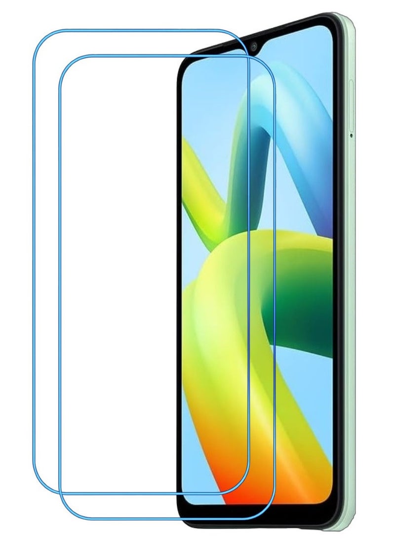 ACLIX 2 Pieces Antistatic ESD Dustproof Premium Quality High Definition Clear Tempered Glass Screen Protector Designed For Xiaomi Redmi A1+ - Image 1