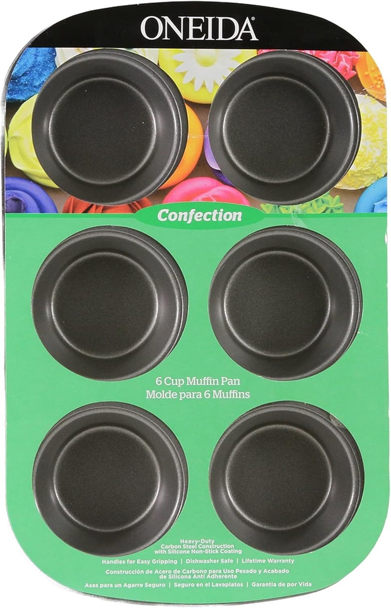 Oneida Confection 6 Cup Muffin Pan