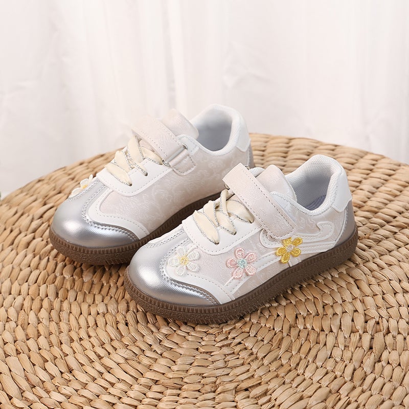2025 Spring New Girls' Fashionable Non-Slip Lightweight Shoes Boys' Sports Soft Sole Training Shoes - Image 5