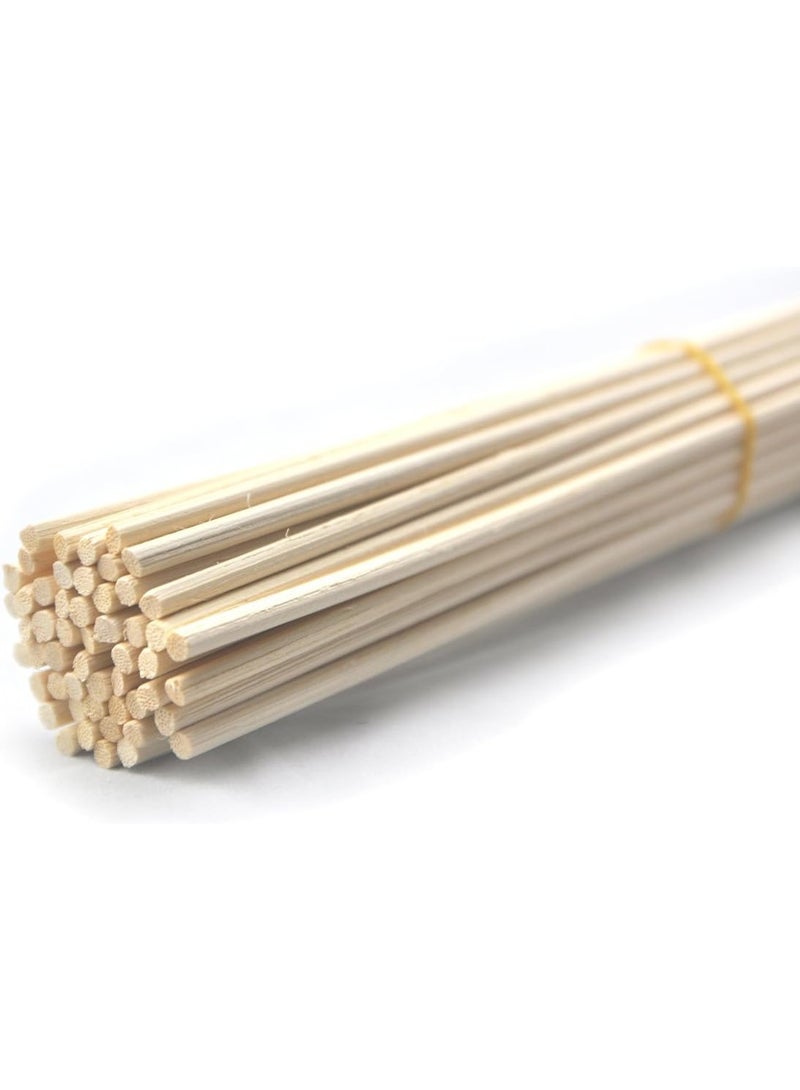 50 قطعة الراتان القصب ناشر استبدال تعبئة العصا (12 "x4mm، اللون الطبيعي) - Image 1