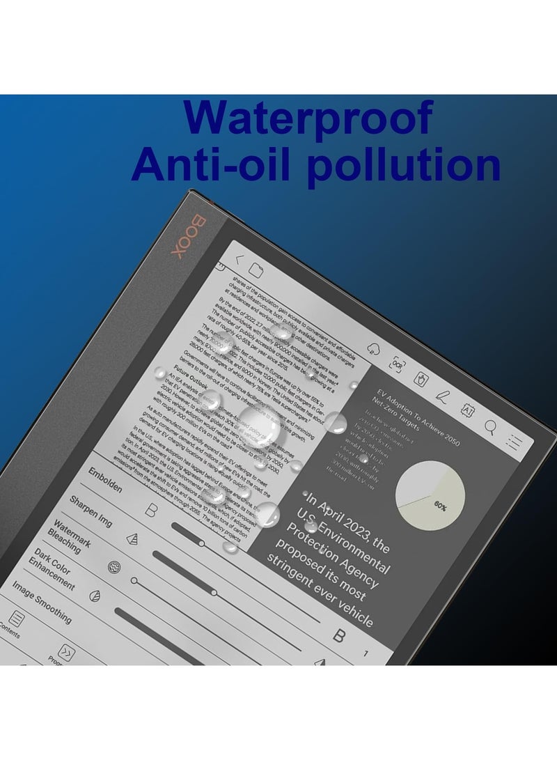 2-Pack Matte Screen Protector Compatible with Onyx Boox Note Air 4 C Tablet 10.3 inch (2024) Anti Fingerprint Matte Skin PET Film for Boox Note Air4 C - Image 5