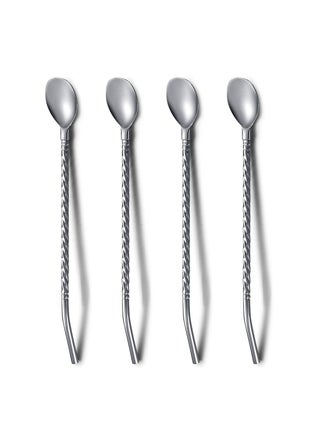 Iced Tea Spoon With Straw Handle For Drinking 4 Pieces 87 Stainless Steel Long Handle Bar Spoon Silverware For Mixing and Stirring 4 Packs - pzsku/Z108E2DBE6DB8CC73D25EZ/45/1749490184/112b1485-a1c0-46dc-8d34-209c5aed6129