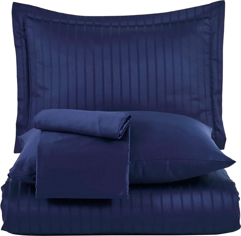 Soley | Calisto | 100% Cotton Double Satin Duvet Cover Set