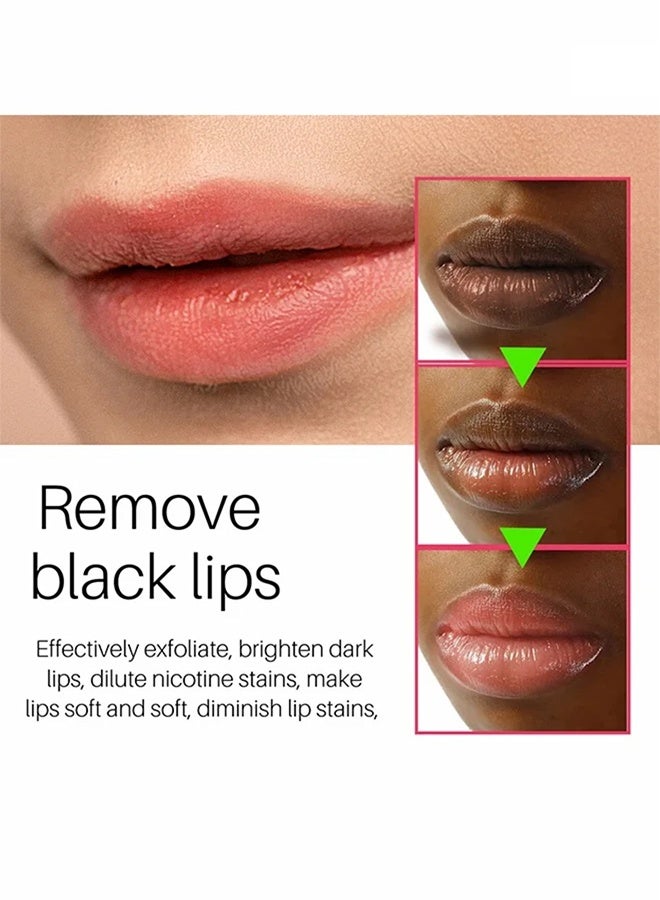 القمر الغربي مقشر السكر البني ، مقشر الشفاه ومرطب للشفاه الجافة المتشققة - Image 2
