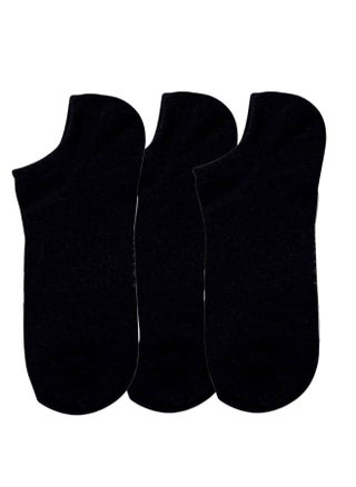 future socks low cut pack of 3 black size 31-35 cotton - pzsku/Z108E49F2F1C43D0AEE56Z/45/_/1701556077/5dcfa554-ca35-49b8-aad7-7a367197a920