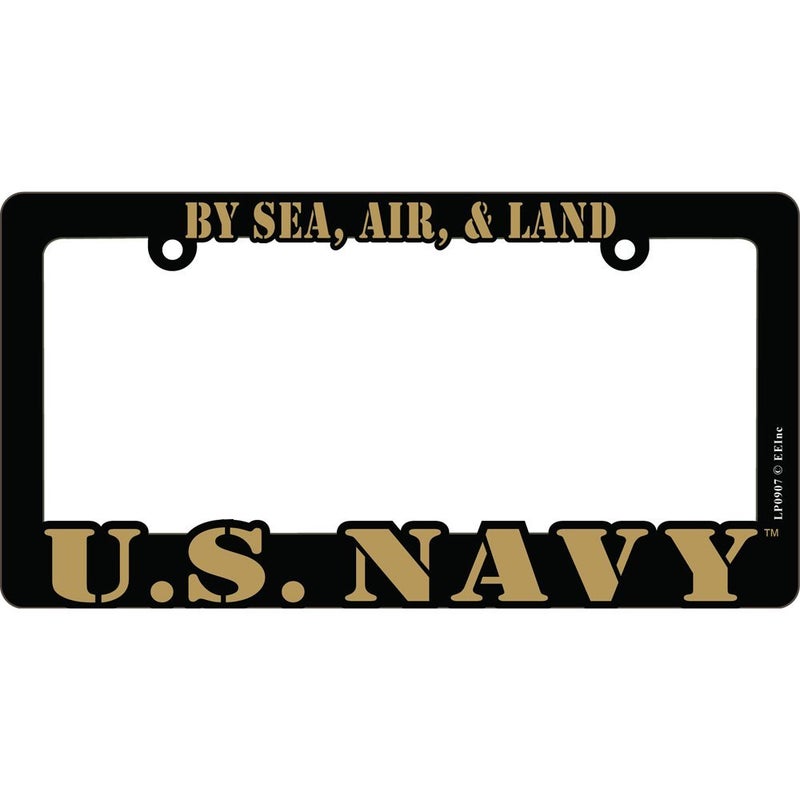 FindingKing US Navy Proud to Serve Auto License Plate Frame USN - Image 4