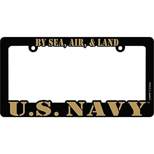 FindingKing US Navy Proud to Serve Auto License Plate Frame USN - Image 1