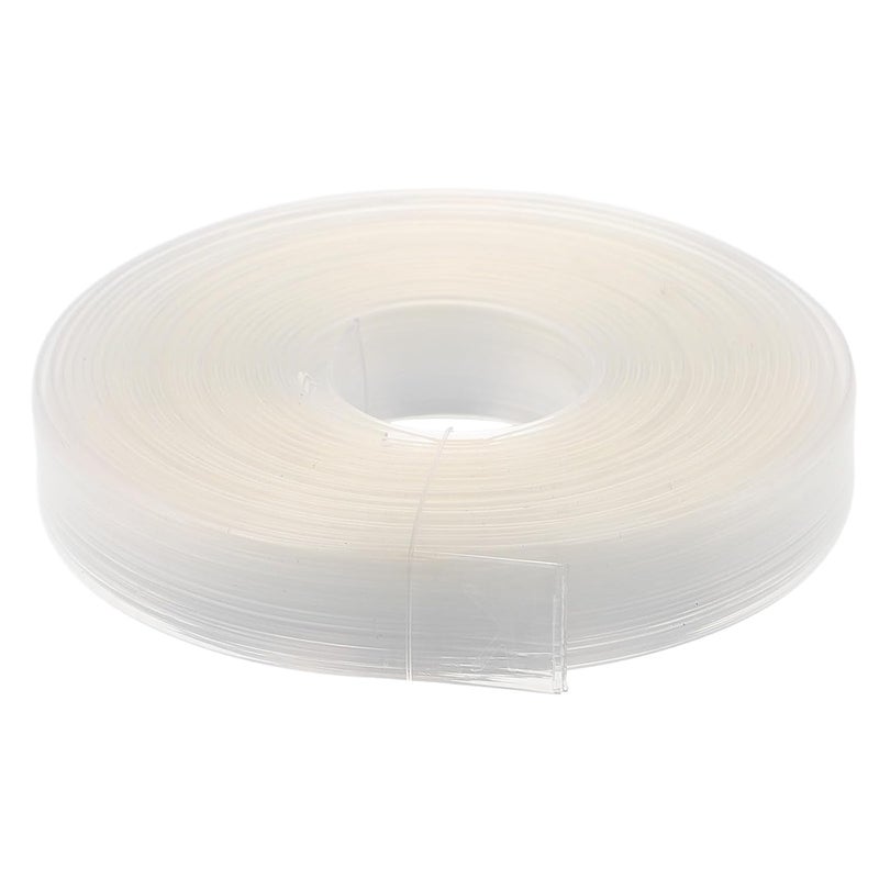 White Protein Hair Extensions Glue Roll, Hot Melt Bonding Adhesive for Salon Use, Double-Sided Tape Hair Glue for Professional Weave and Extension Styling - Image 1
