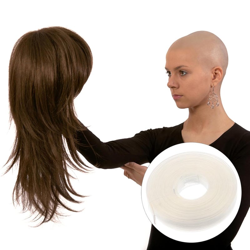 White Protein Hair Extensions Glue Roll, Hot Melt Bonding Adhesive for Salon Use, Double-Sided Tape Hair Glue for Professional Weave and Extension Styling - Image 4