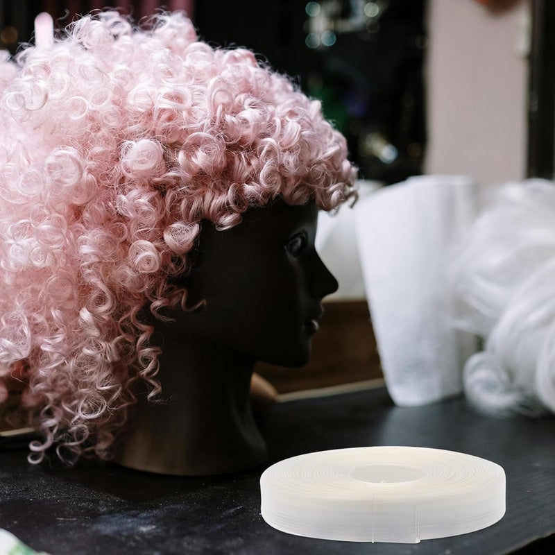 White Protein Hair Extensions Glue Roll, Hot Melt Bonding Adhesive for Salon Use, Double-Sided Tape Hair Glue for Professional Weave and Extension Styling - Image 5