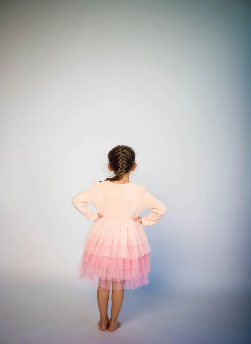 D'Daniela D' Daniela - Princess Casual Dress Tutu - Pink