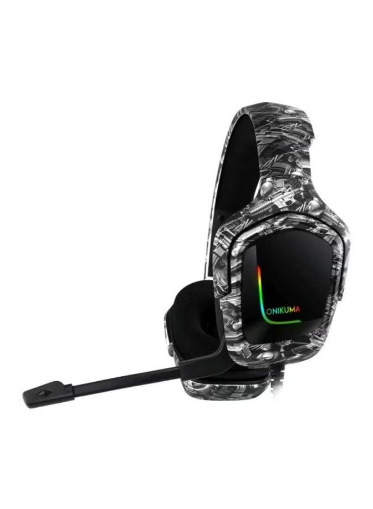 Wired Gaming Over-Ear Headphones With Mic For PS4/PS5/XOne/XSeries/NSwitch/PC - Image 2