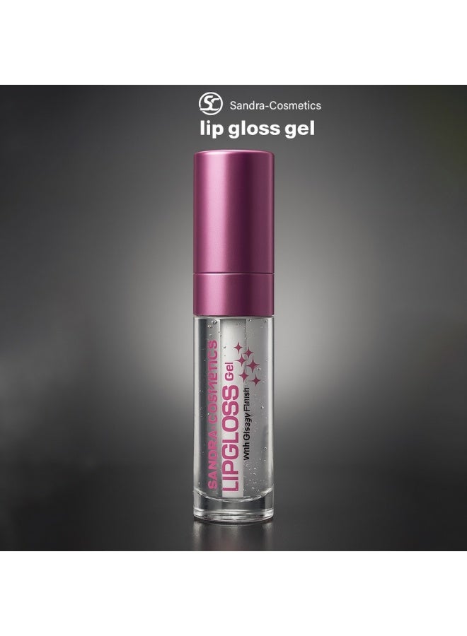 ساندرا ملمع شفاه جل مرطب من ساندرا كوزميتكس (Lip Gloss Gel) – تركيبة تدوم طويلاً بلمسة نهائية فائقة اللمعان وجذابة – ينعم الشفاه ويغذيها ويمنع التشقق (ليل ونهار) – جلوس شفاه لامع ومرطب بالسكويلان لإطلالة ممتلئة. - Image 2