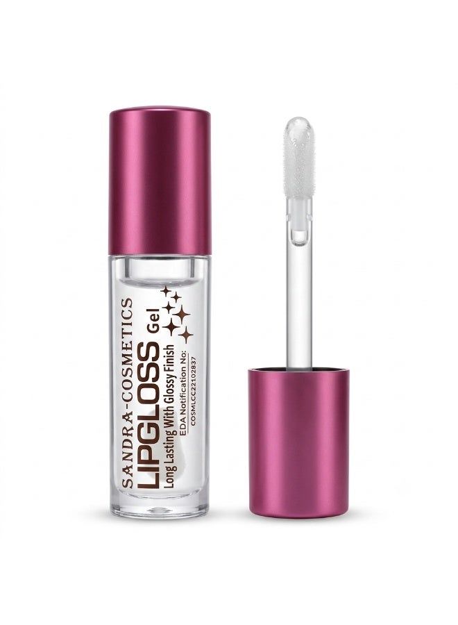 ساندرا ملمع شفاه جل مرطب (Lip Gloss Gel) – تركيبة تدوم طويلاً بلمسة نهائية فائقة اللمعان وجذابة – ينعم الشفاه ويغذيها ويمنع التشقق (ليل ونهار) – جلوس شفاه لامع ومرطب بالسكويلان لإطلالة ممتلئة. - Image 1