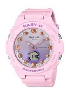 Women's Analog+Digital Resin Wrist Watch BGA-320-4ADR - 38 Mm
