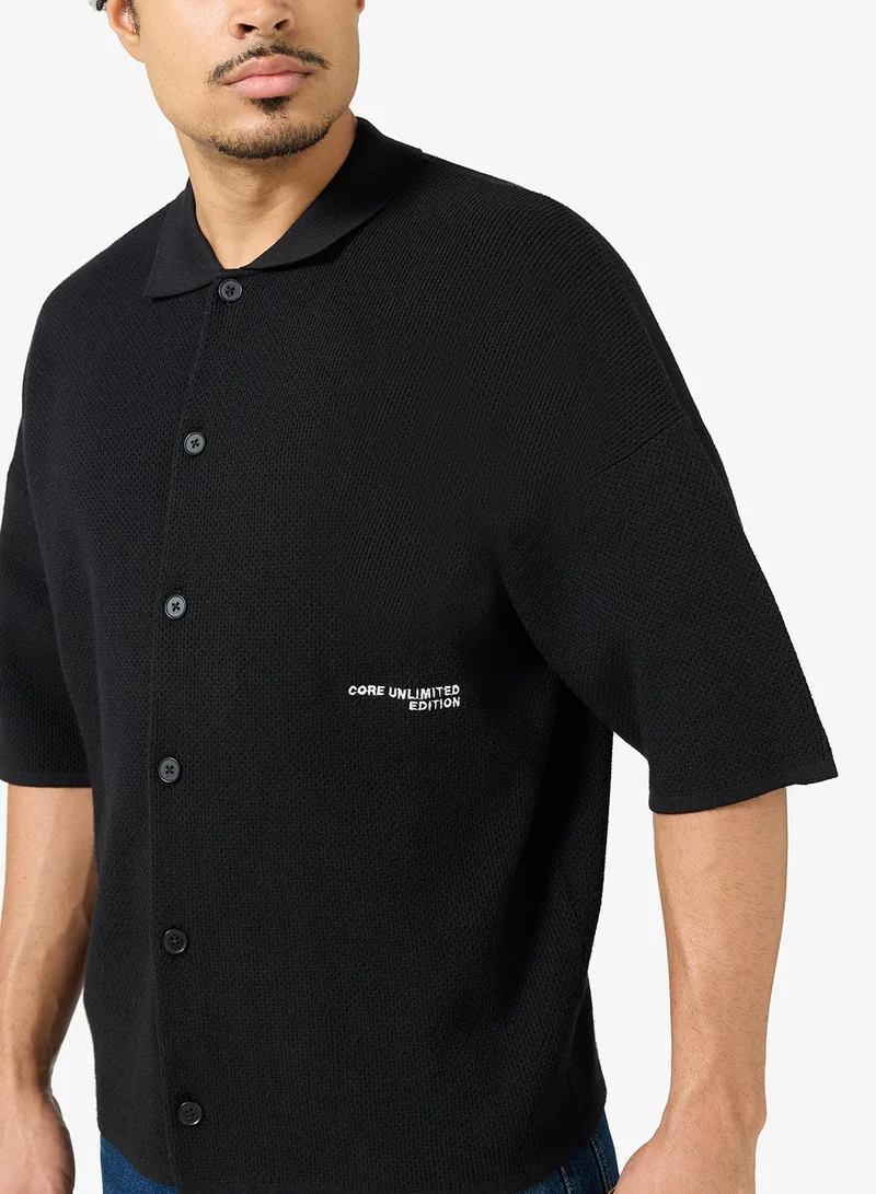 JACK & JONES  Knit Short Sleeve Polo for Men | Best Price UAE